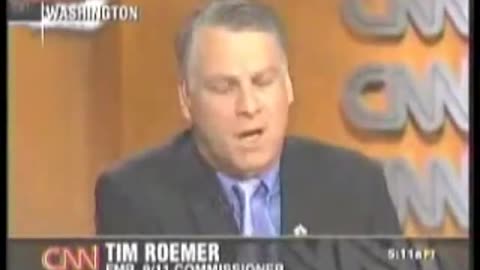 911 Commissioner, Tim Roemer, Admits Missile Hit Pentagon