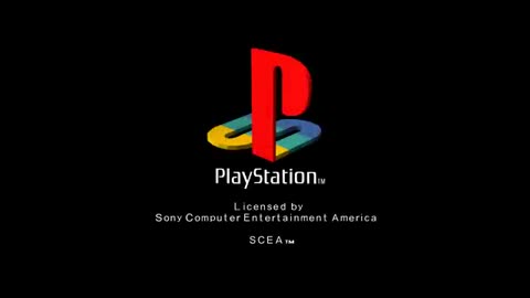 Old Sony PlayStation Loading Screen Boot-Up