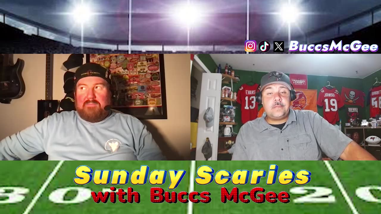 🚨 Dimes in Arrowhead, Baker in LA & the QB Injury Shuffle 🏈 Sunday Scaries with Buccs McGee