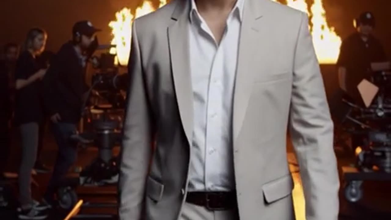 Behind the Scenes: Cinematic Walk & Flames | Sora 2 Generated Video