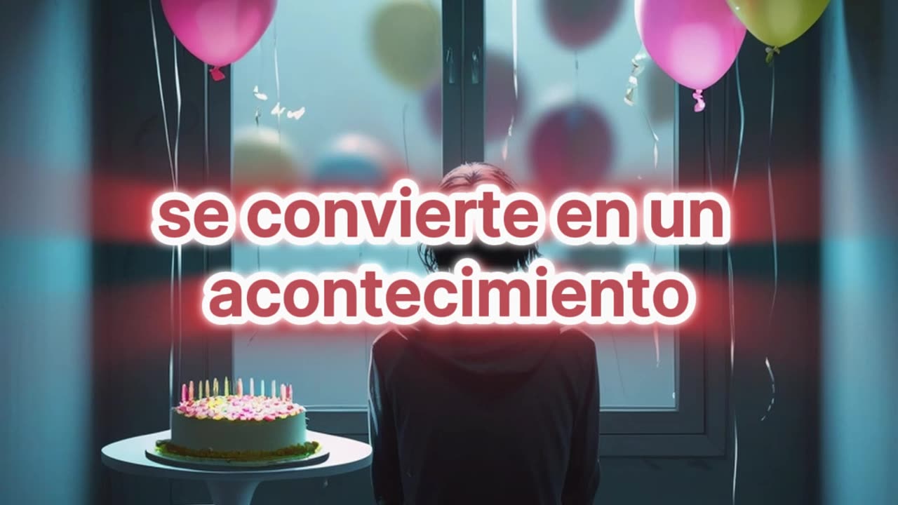 Según la psicología, esto implica que no te agrada celebrar los cumpleaños.