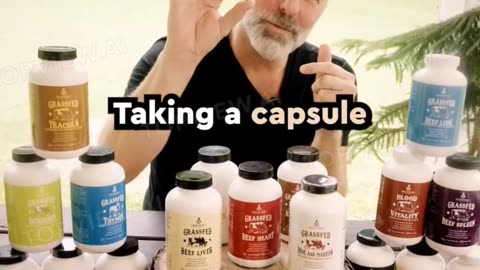 Ancestral Supplements Grass-Fed Beef Organ Blend: Whole Body Wellness in a Capsule!