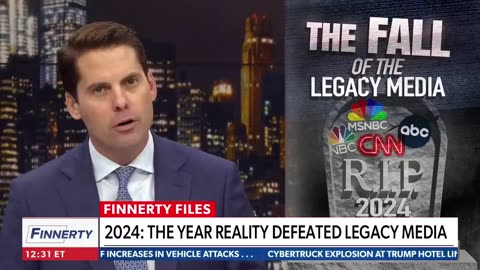 Why 2024 was the Year the Legacy Media Fell | Rob Finnerty