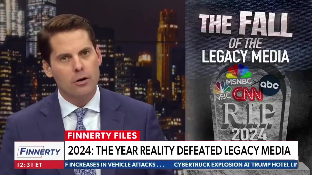 Why 2024 was the Year the Legacy Media Fell | Rob Finnerty