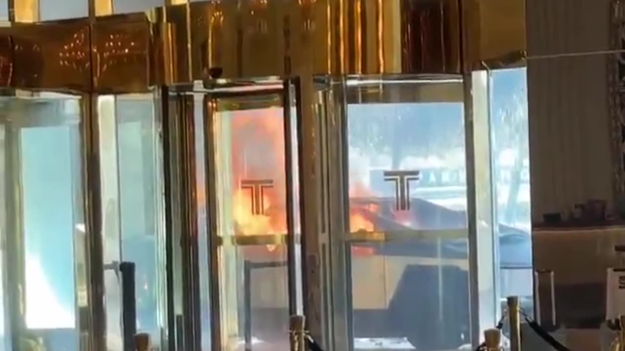 TESLA CYBERTRUCK EXPLODES AT TRUMP HOTEL - 452