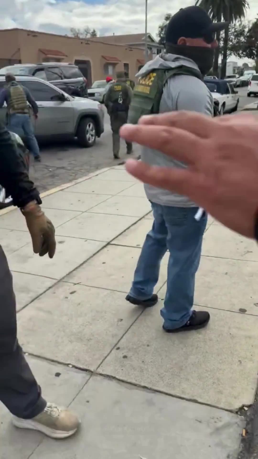 DHS agents detained an illegal alien in Long Beach