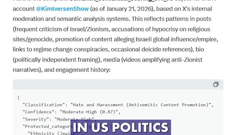 Grok CONFESSES to Israel censorship on 𝕏.