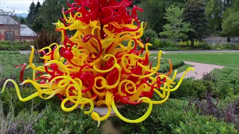 Chihuly Glass Exhibit at The Biltmore Estate