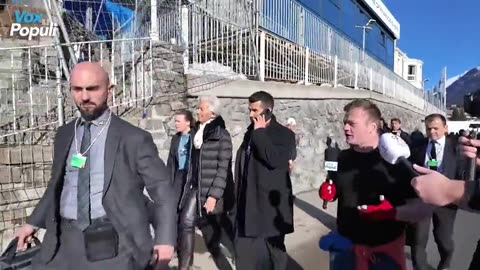 The President of the European Central Bank Christine Lagarde REFUSES to justify, at Davos