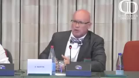 American Biological Threat Consultant spoke at the European Parliament in Strasbourg, France.