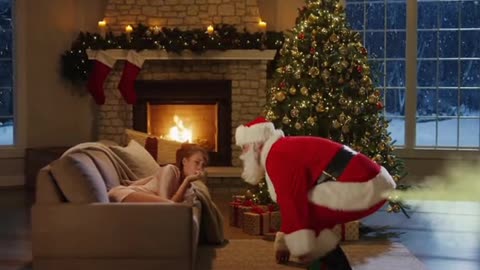 SANTAS VISITING MORE THAN THE CHRISTMASS TREE