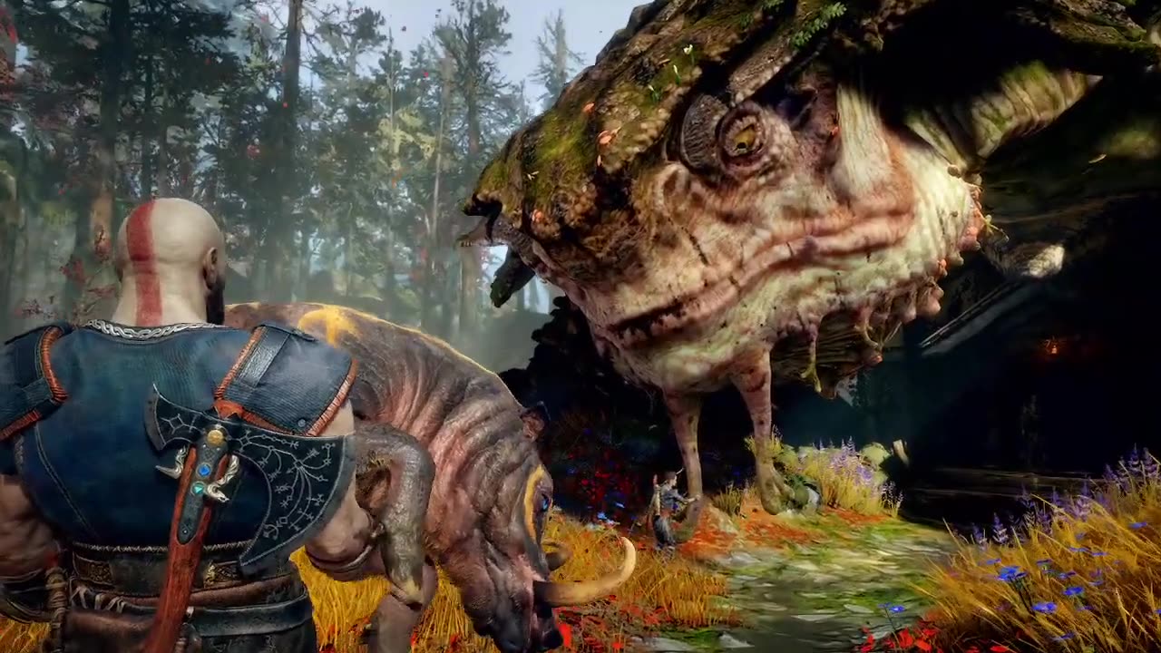 God of War - Path to the Mountain - Follow the Witch