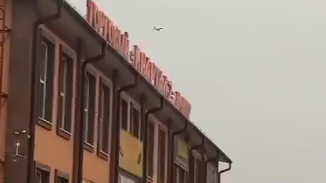 ๐ท๐บ๐บ๐ฆThe moment Ukrainian kamikaze drones were intercepted