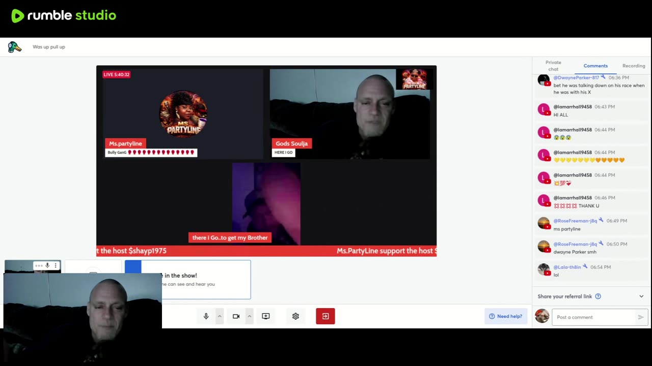 Lamark Moore spending super bowl at TOUCHDOWNS