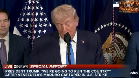 President Trump addresses nation after U.S. captures Venezuela's Maduro