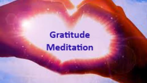 Gratitude meditation