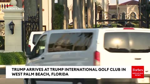 NEWS FLASH: Trump Shows Up at Trump International Golf Club || Ronaldo Trumpo Jr.