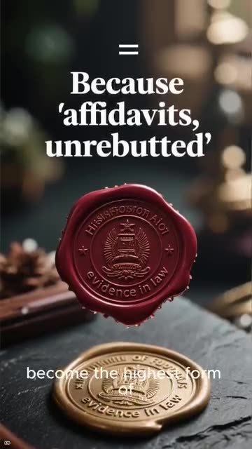 Affidavit Truth on Record! Know your rights!