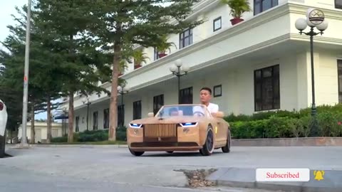 Full 68 Days Build Rolls Royce Boat Tail For his Son 