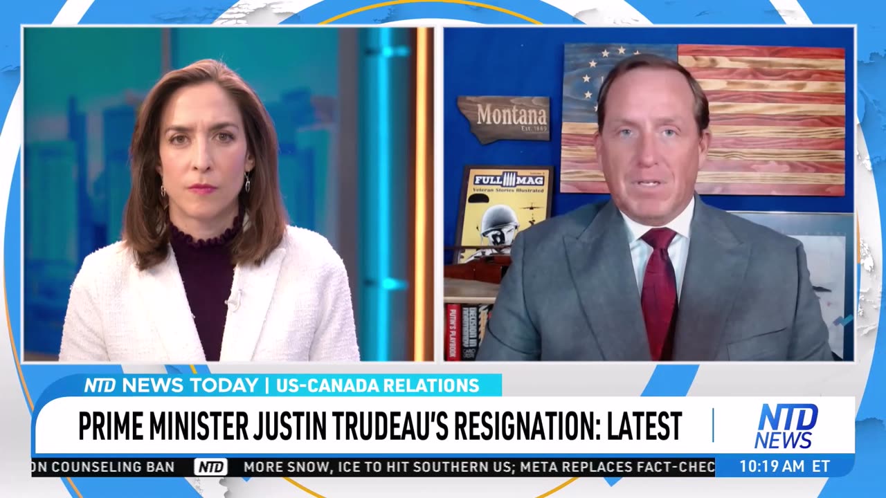 NTD News - January 7, 2025 - Trudeau Stepping Down