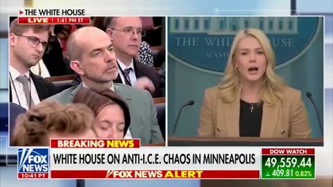 Epic Mic Drop: Leavitt Tells Biased Reporter to Pound Sand Over Phony ICE Outrage