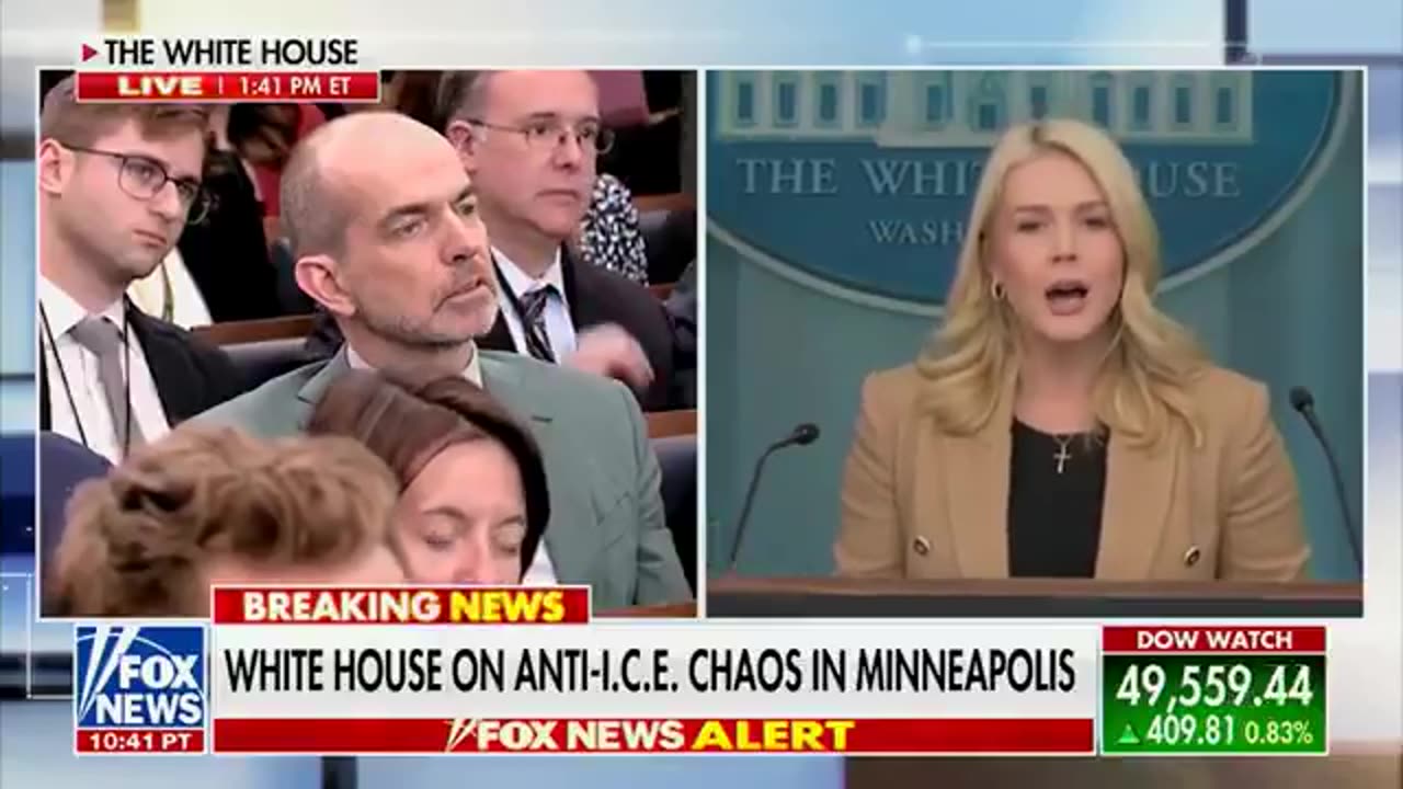Epic Mic Drop: Leavitt Tells Biased Reporter to Pound Sand Over Phony ICE Outrage