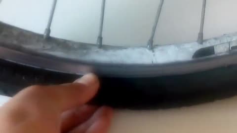 Church Stasi did it again — they slashed my back tire this time