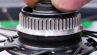 The more good grease in the bushings, the faster your bike.