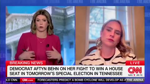 CNN's Kasie Hunt gives up and moves on after far-left congressional candidate Aftyn Behn