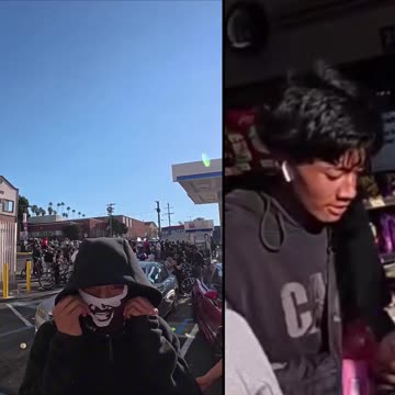 Blacks and Mexicans Loot, destroy store