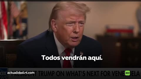 Trump responde sobre el objetivo final de EE.UU. en Venezuela