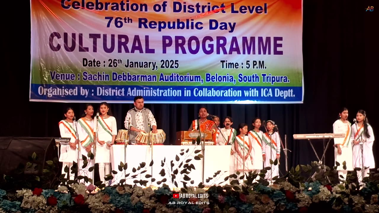 76th Republic Day Culture Programme 2025 | 4th Singing Video | Video 10 | AB Royal