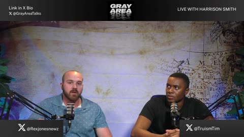 Gray Area LIVE #14 HARRISON SMITH x INFO WARS!