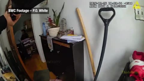 NYPD bodycam video shows cop shoot mentally ill Queens man charging at him with knife