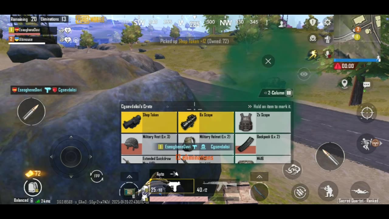 1 v 4 solo kills with the Power of AKM | PUBG MOBILE | ESEOGHENE DAVISIN GAMING #pubg #pubgmobile