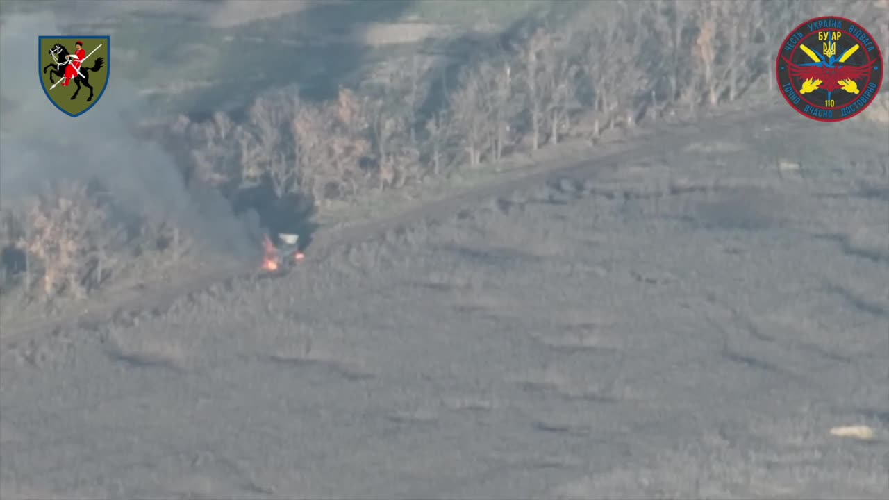 Russian APC Explodes and Flames Out(Incredible Footage)