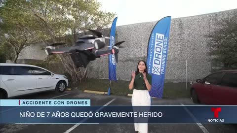 El niño impactado por un dron en Orlando se recupera de la cirugía