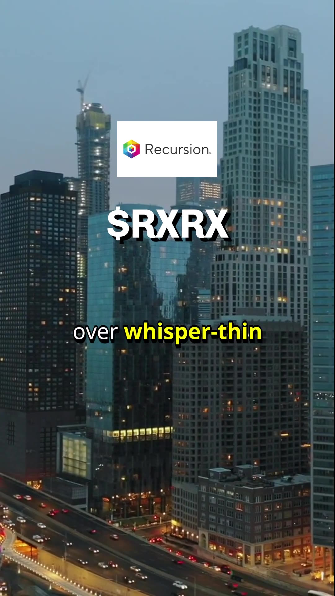 Recursion Pharmaceuticals Turbocharges Biotech Frenzy $RXRX #stonks #investing #genbet