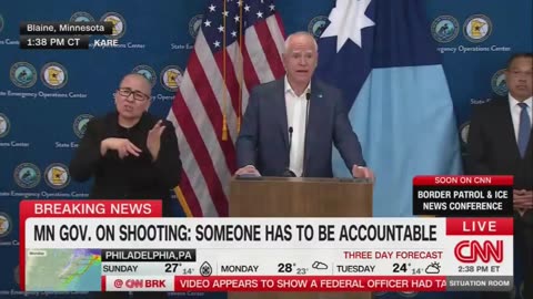 Tim Walz Compares ICE's Presence In Minnesota To Ann Frank Facing Nazi Occupation