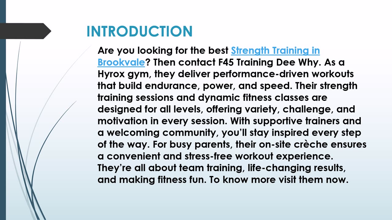 The best Fitness Classes in Brookvale .