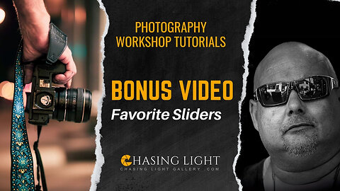 Photography Workshop Tutorials - BONUS - B&W Profile Tips | Chasing Light Gallery