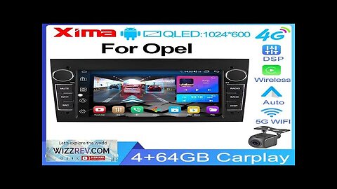 8Core Car Radio Android 13 For Opel Vauxhall Astra Antara Meriva Vivaro Review