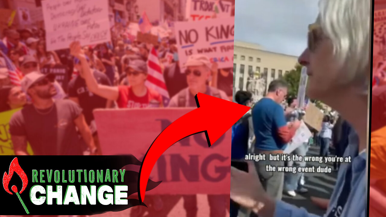 "No Kings" Rally Was A Zionist Funded PSYOP