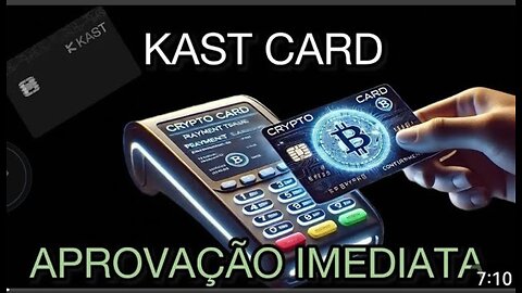 CARTÃO CRIPTO KAST: GANHE RECOMPENSAS E PARTICIPE DO AIRDROP