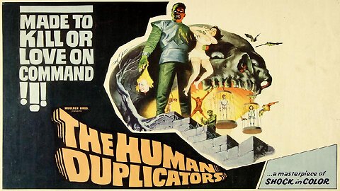 THE HUMAN DUPLICATORS 1965 Aliens Clone Humans to Create Zombie Slaves FULL MOVIE in HD