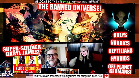 INTERVIEW WITH SUPER-SOLDIER DARYL JAMES! REPTILIANS! GREYS! CLONES! HYBRIDS! TIME TRAVEL AND MORE!