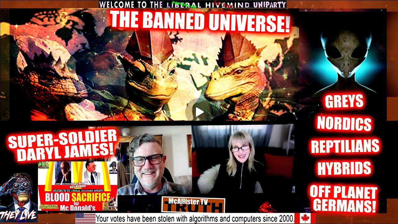 INTERVIEW WITH SUPER-SOLDIER DARYL JAMES! REPTILIANS! GREYS! CLONES! HYBRIDS! TIME TRAVEL AND MORE!