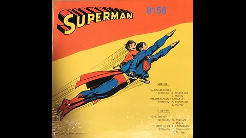 Superman Power Record Playthrough 1975 "Mystery of the Mad Minnows"
