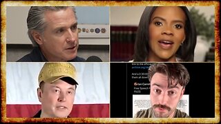 Newsom ROASTED For Pod Save Interview, Candace Owens CALLS OUT Elon, Ian Carroll RATIOES Israel Post