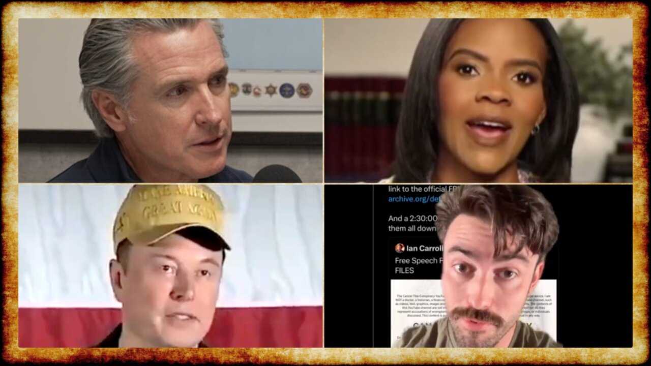 Newsom ROASTED For Pod Save Interview, Candace Owens CALLS OUT Elon, Ian Carroll RATIOES Israel Post